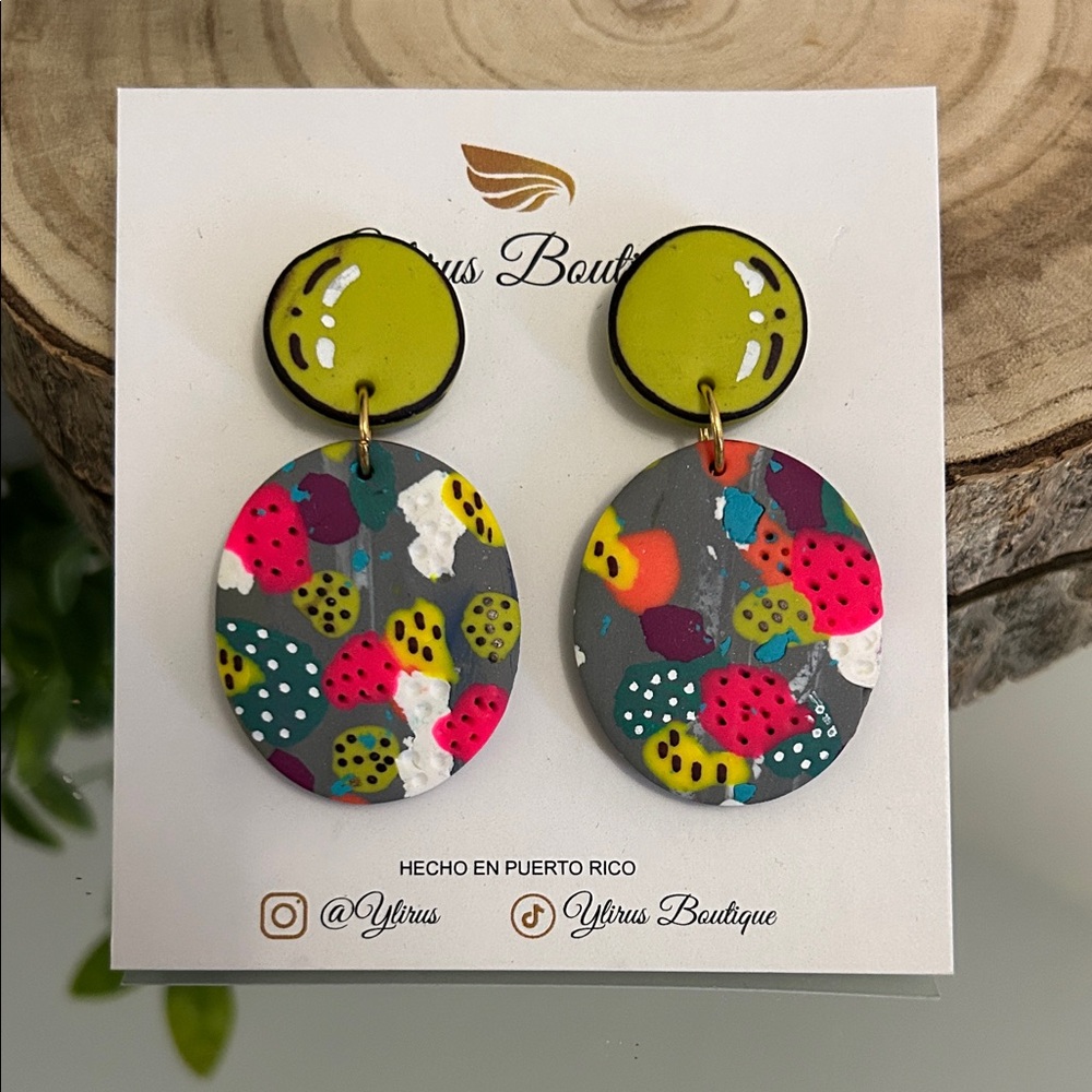 Vibrant Multicolor Earrings